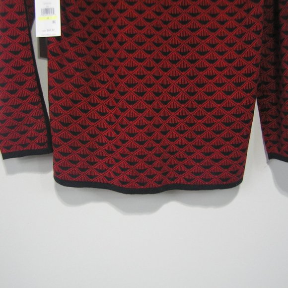 CALVIN KLEIN SWEATER SIZE MEDIUM RED - Picture 8 of 10